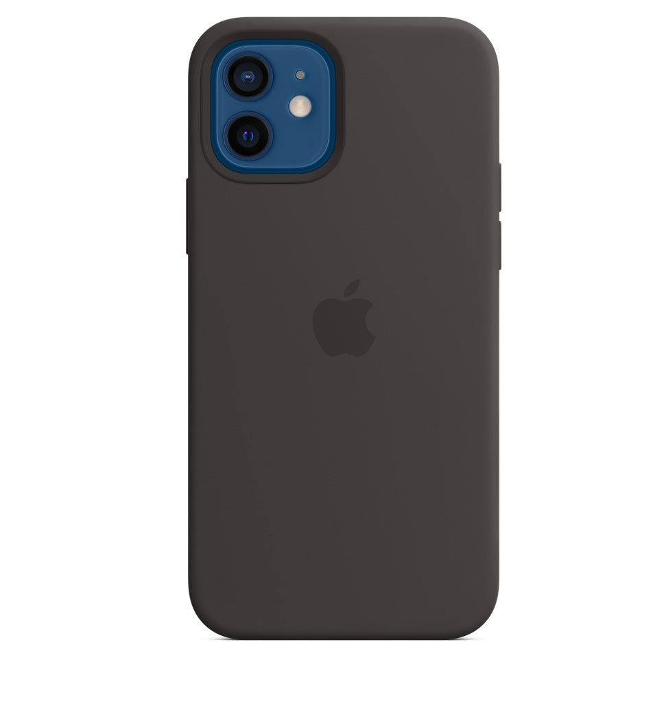 Silicone Case for Apple iphone 12 Premium Black