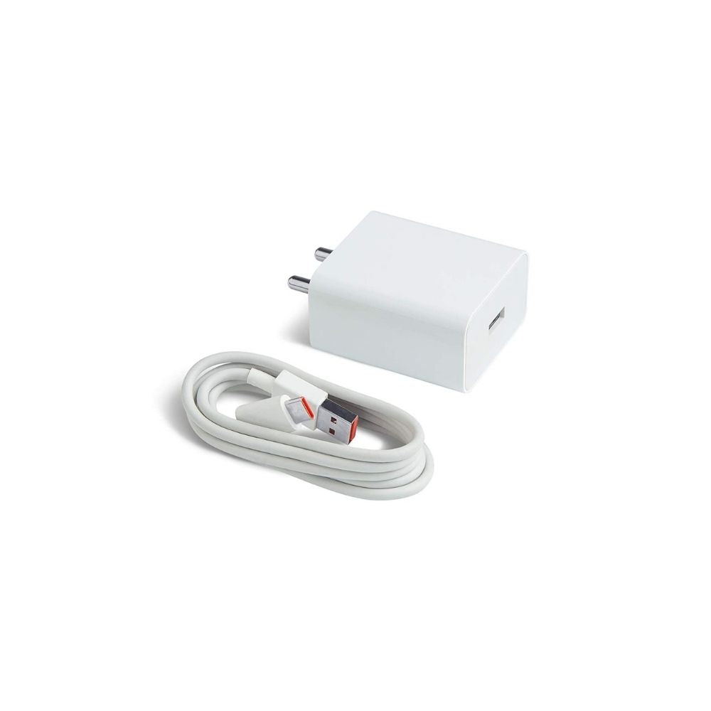 MI Note 11SE 33W Super Sonic Charge Fast Charger With Type-C Data Cable