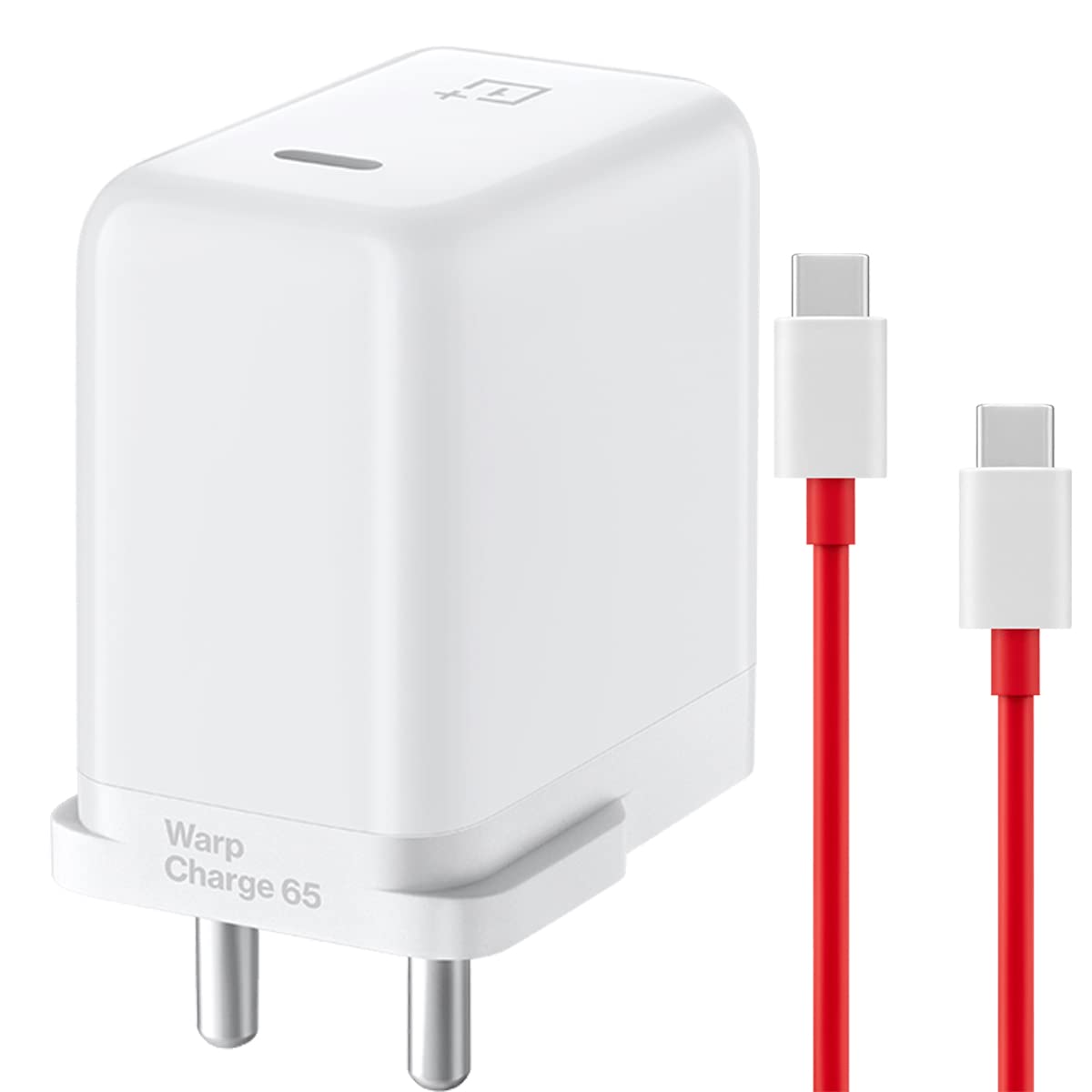 Oneplus 65W Warp Charge Super Fast Charger With C To C Data Cable