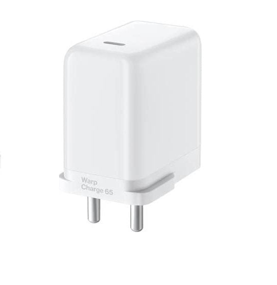 Oneplus 65W Warp Charge Super Fast Charger With C To C Data Cable
