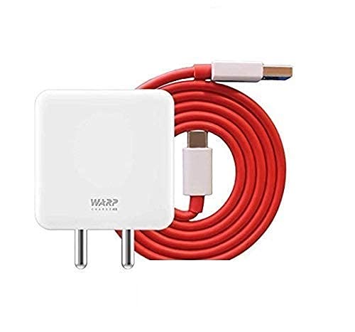 Oneplus 30W Warp Charge Fast Charger With Type-C Data Cable