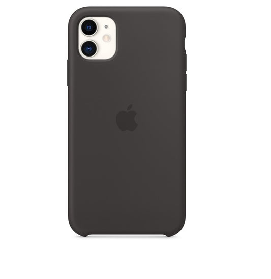 Silicone Case for Apple iphone 11 Premium Soft Black