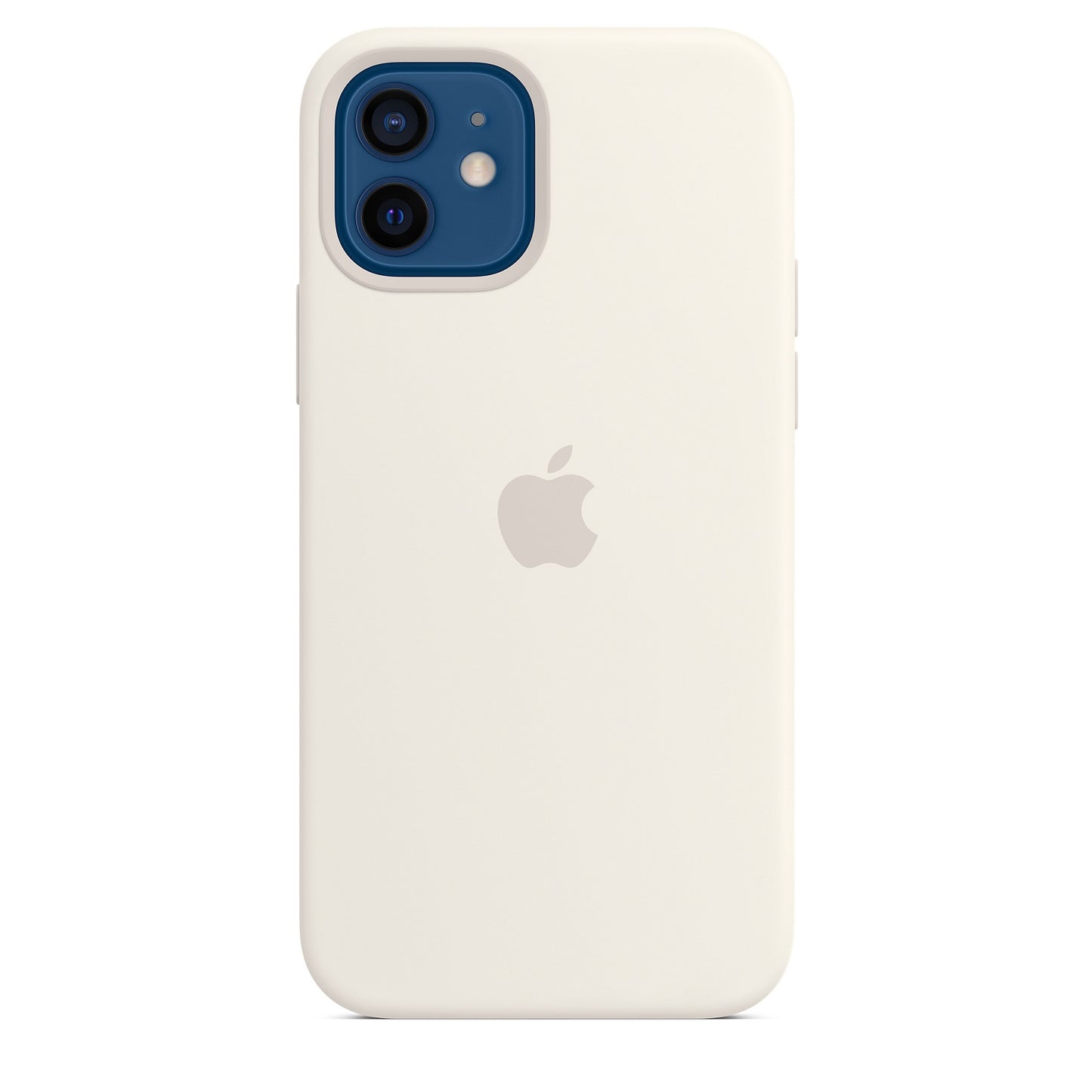 Silicone Case for Apple iphone 12 Premium White