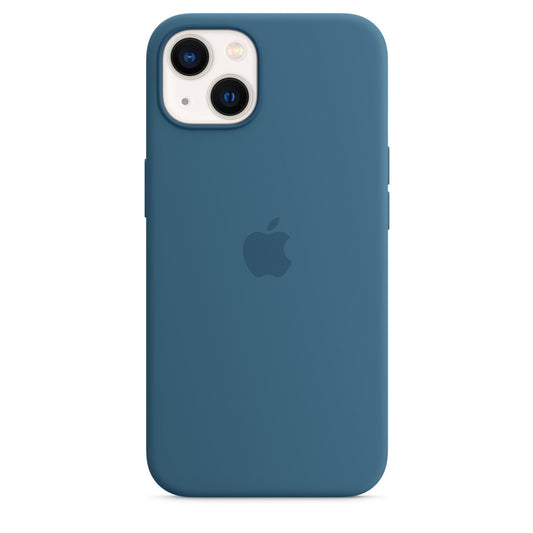 Silicone Case for Apple iphone 13 Premium Blue