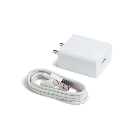 MI 33W Super Sonic Charge Fast Charger With Type-C Data Cable